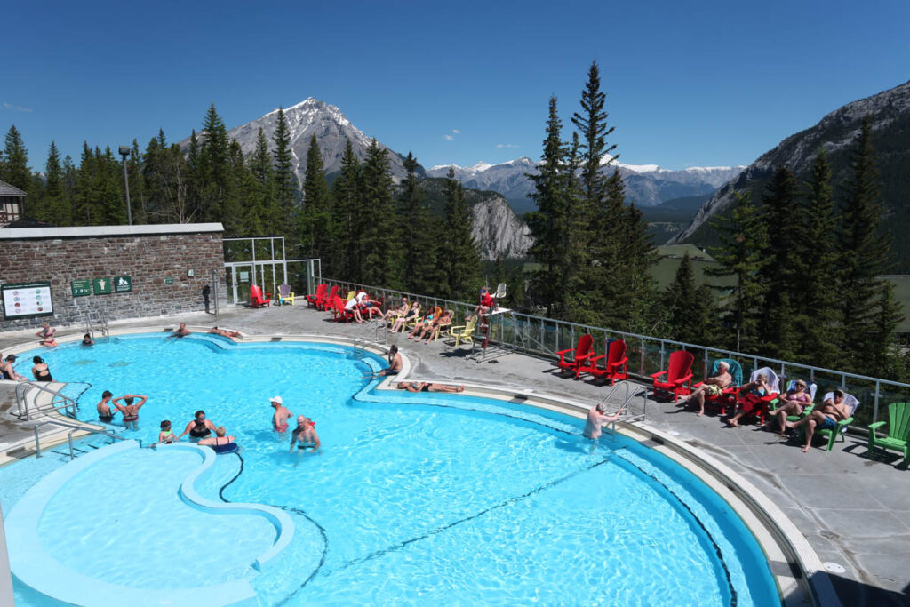 Banff Upper Hot Springs.