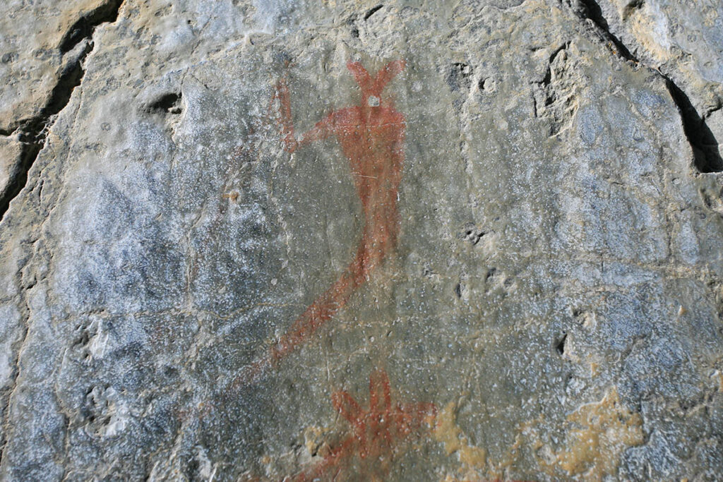 Petroglyphs, Grotto Canyon.