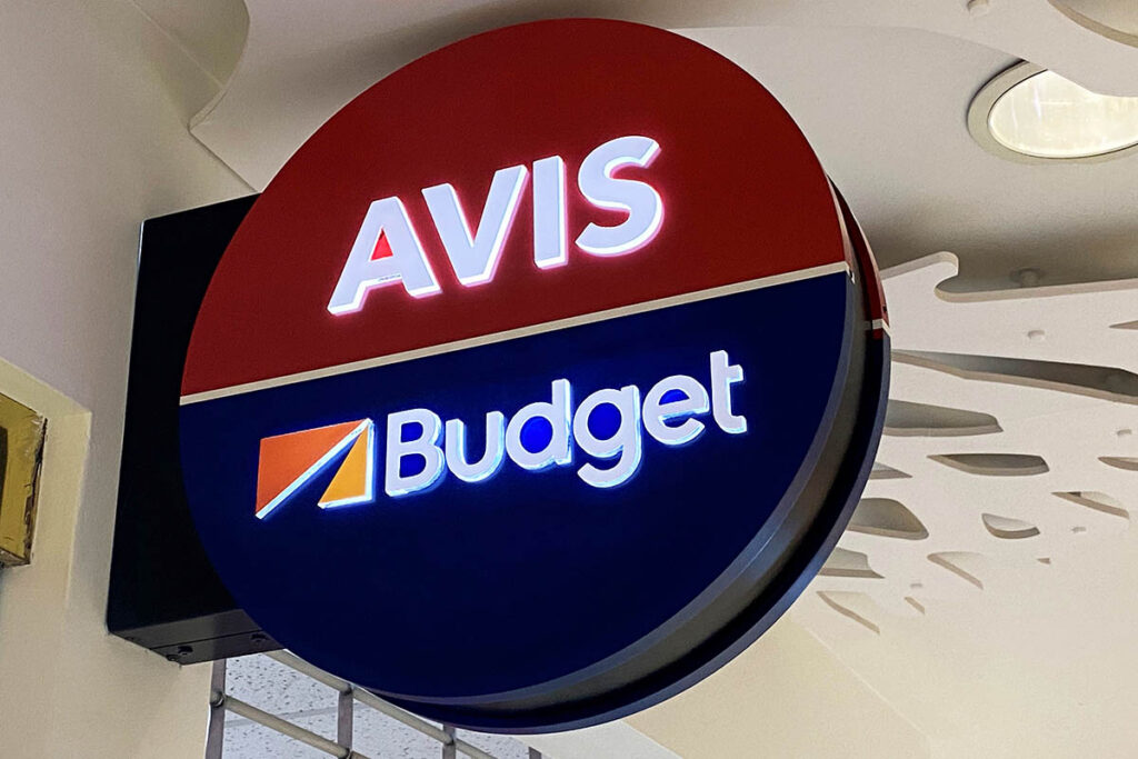 Avis/Budget has an office in downtown Banff.