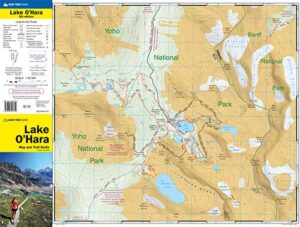 Gem Trek Lake O'Hara map
