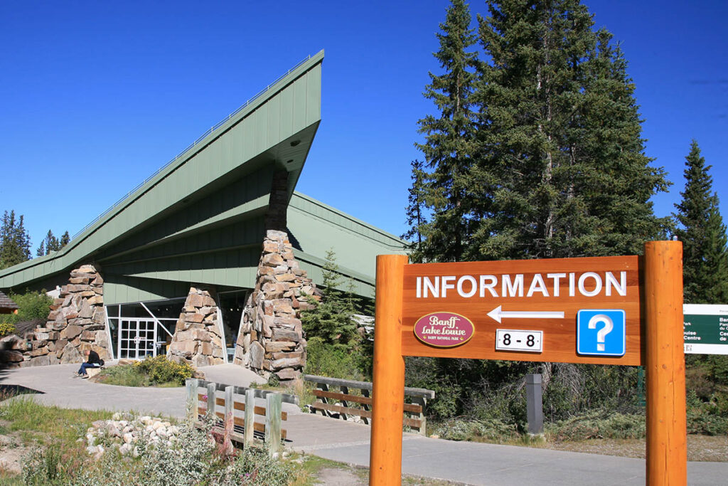 Lake Louise Visitor Centre.